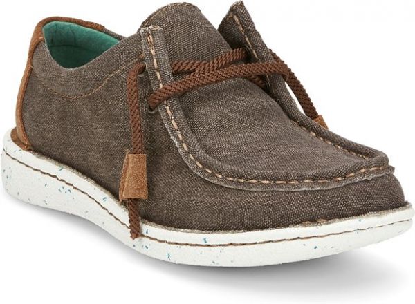 Justin Damen Halbschuh "HAZER", in taupe