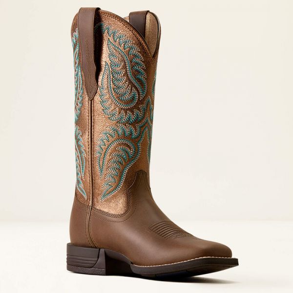 Ariat Damen Western Boots "Cattle Caite Wide Square Toe"