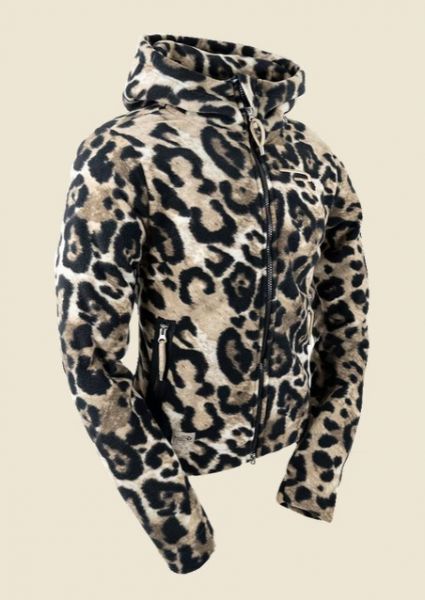 OSWSA RANCHGIRLS Polarfleece Jacket "ABBY" leopard
