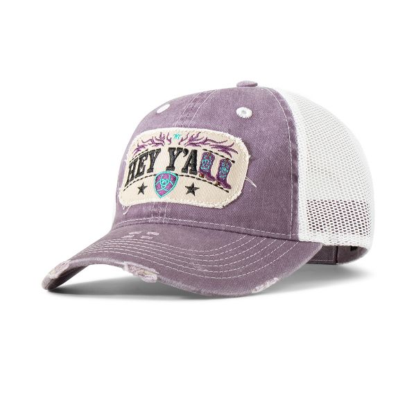 Ariat Damen CAP, violett, Used Look