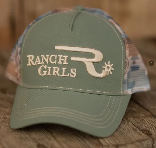 OSWSA Ranch Girls Cap `AIANA`, smoke blue