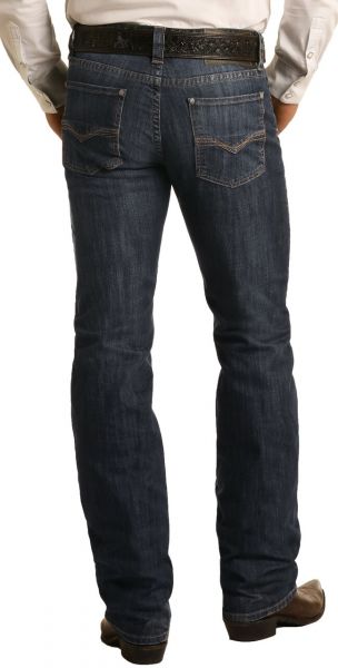 Rock&Roll Herren Jeans Slim Fit Stretch Straight Bootcut