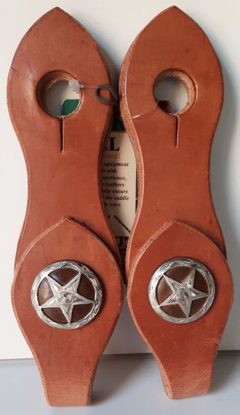 Schutz Brothers Slobber Straps mit Stern Concho