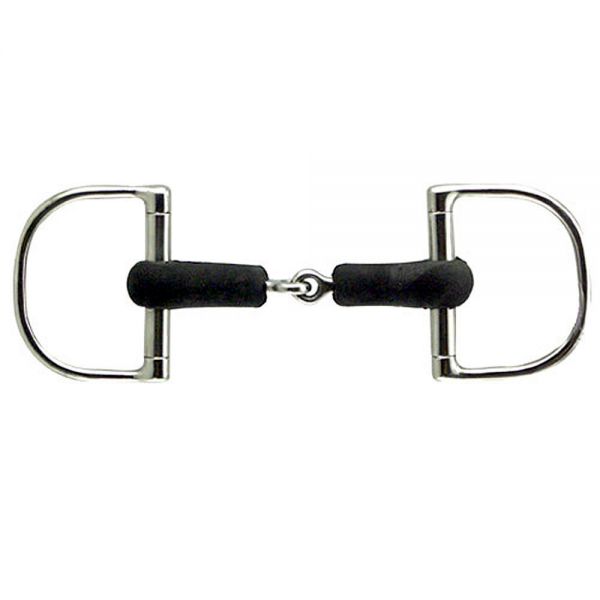 Hunter Dee Soft Rubber Mouth Snaffle