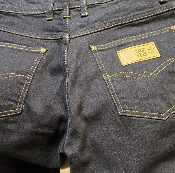 Damen und Herren Jeans Cowboy Classic dunkelblau (Modell 105) Gr W33/L36