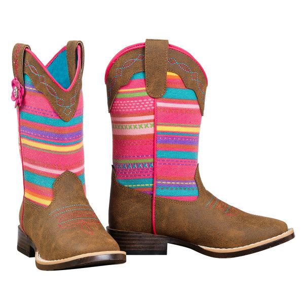 Kids Cowgirl Boots "Blazin Roxx Camilla" Style