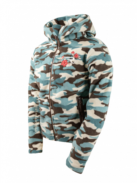 OSWSA RANCHGIRLS Polarfleece Jacket "ABBY" camouflage