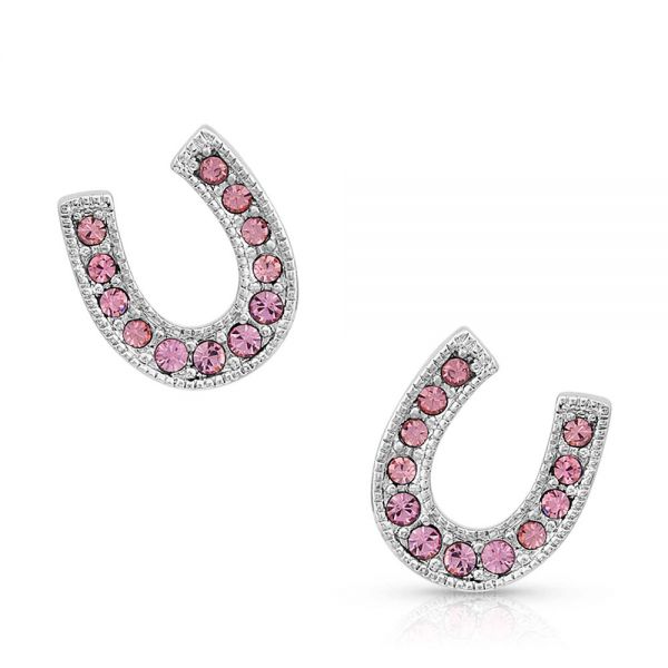 Ohrringe Pink Ice Stuck on Luck Earrings