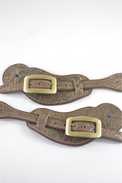 Sporenriemen Secchiari "Cisco" lange Ausführung