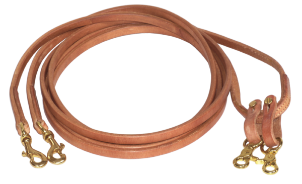 Schutz Brothers Schlaufzügel (Flat Leather Draw Reins)