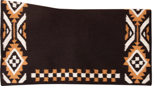 Mustang Freedom 100% New Zealand Wool Contoured Blanket