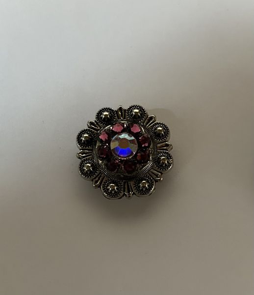 Concho Antique Swarowski Strass Amethyst/ AB