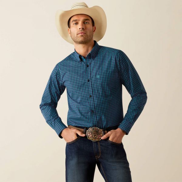 Ariat Herren Langarm-Shirt "Pro Series Johan Fitted"