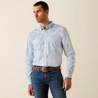 Ariat Herren Langarm-Shirt "Wrinkle Free Booker Fitted" Ariat Herren Langarm-Shirt "Wrinkle Free Booker Fitted"