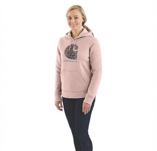 Carhartt Damen Hoodie mit Carhartt Logo und Rain Defender