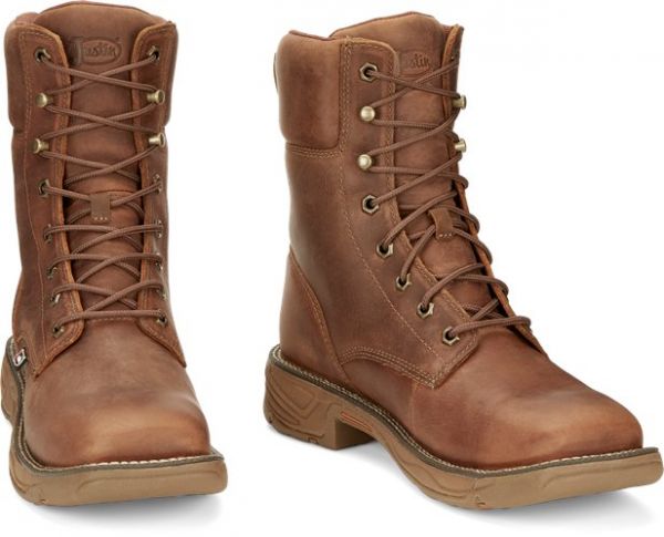 Justin Herren Boot "RUSH" in barley brown