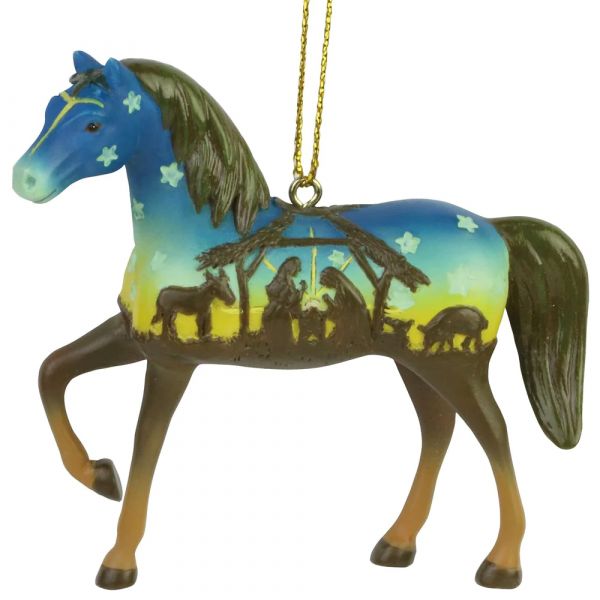 Painted Ponies 2023 Away In A Manger 2021 Ornament