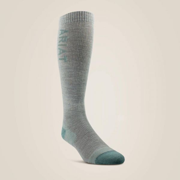 AriatTEK Thaw Merino Socks Heather Grey/Arctic