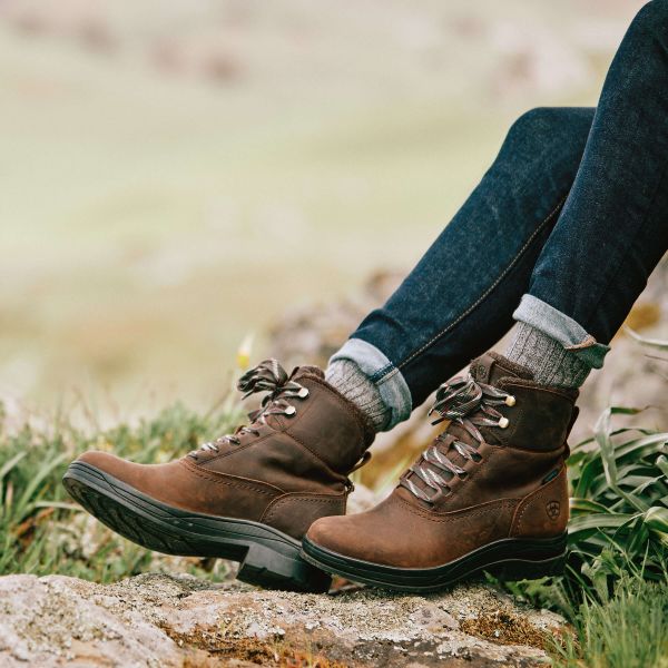 Ariat Damen Boots "Harper Waterproof" in chocolate