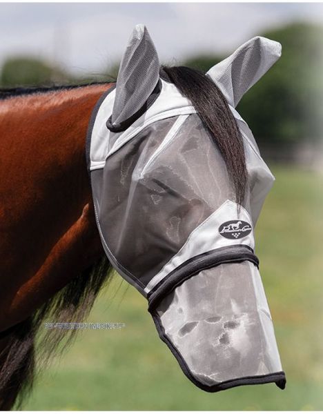 Prof. Choice Fly Screen FLiegenmaske mit Nasenschutz