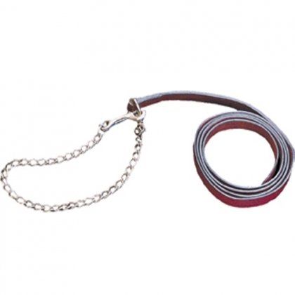 Kathys Show Führleine Leder ca. 2,5 cm breit (Show Lead)
