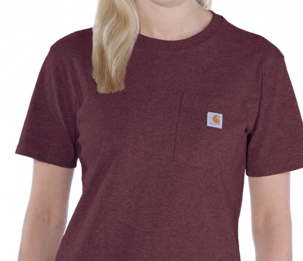 Carhartt Kurzarm T-Shirt Damen WORKWEAR POCKET