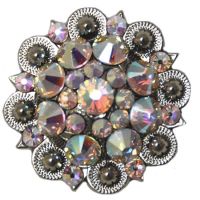 Concho Swarowski Crystal schillernd, versch. Größen Concho Swarowski Crystal schillernd, versch. Größen