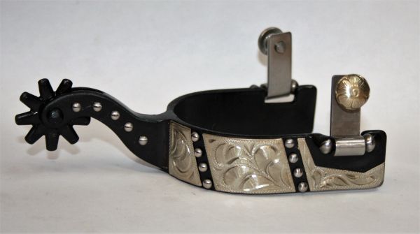 Western Sporen Show Sporen black steel