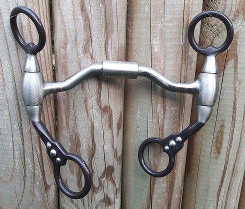 Shank Bit Pony Ported Billy Allen "Hazelbit"
