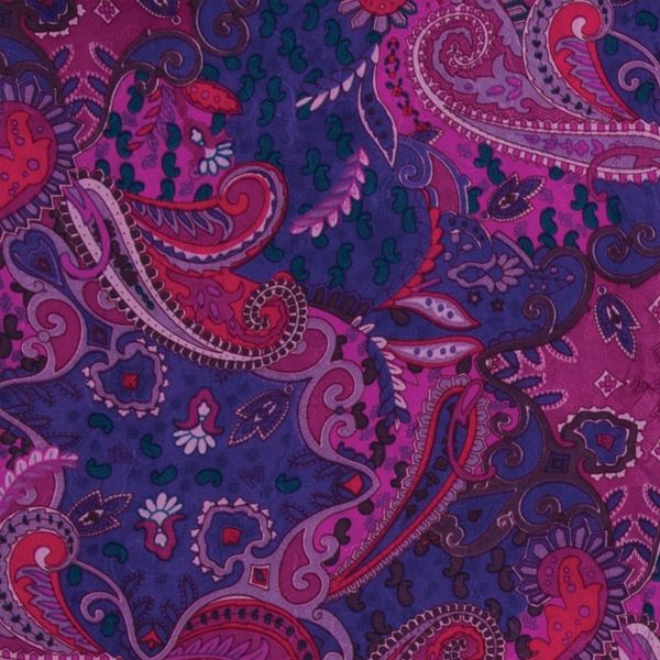 Seidentuch "Pomegranate Paisley"