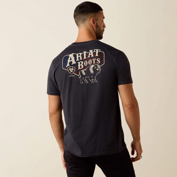Ariat Herren T-Shirt "American Bison Classic Fit"