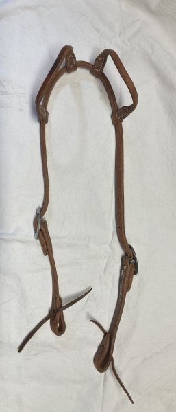 Kopfstück Herman Oak Doppel-Einohr mit Lace Tie Bitenden
