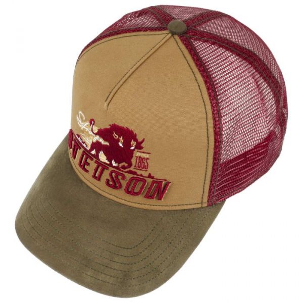 Stetson Herren Trucker Cap Stronger Bison