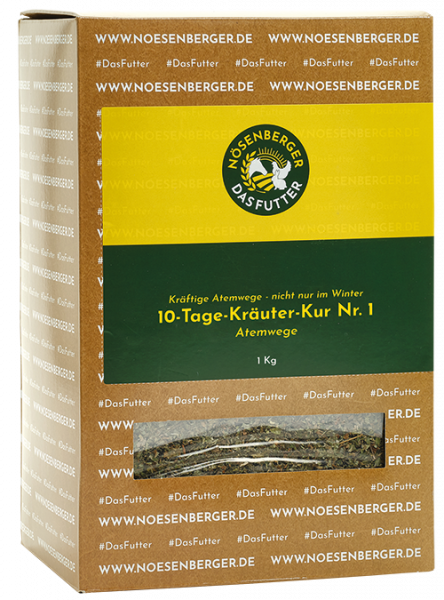 Nösenberger Kräuter-Kur Nr. 1 - Atemwege, 1 kg