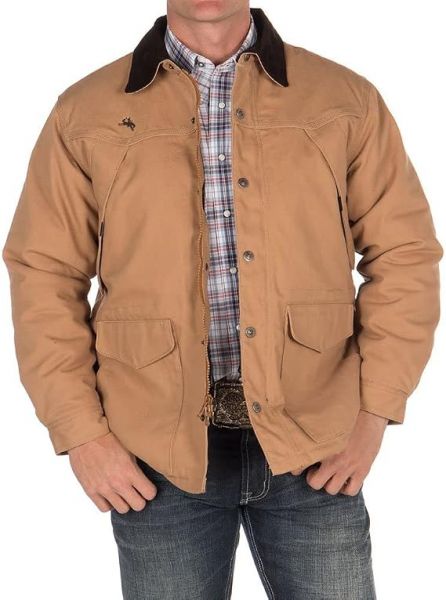 Wyoming Herren Jacke Canvas Ranch Coat