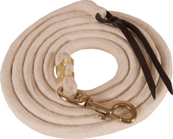 Mustang Führstrick Pima Cotton Lead 5/8"x15' Karabiner