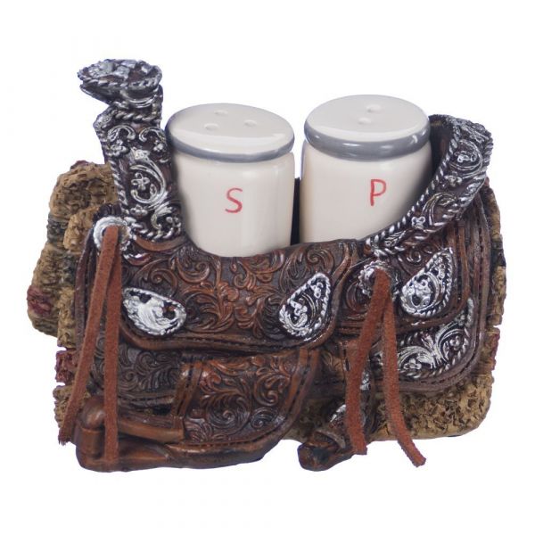 Salz & Pfeffer Streuer Set "Western Saddle"