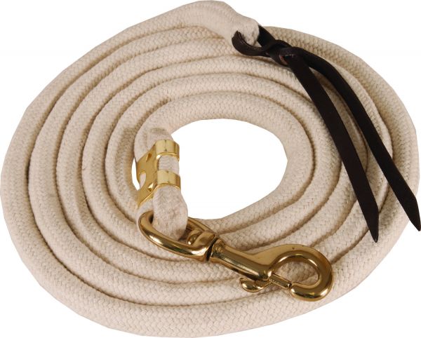 Mustang Führstrick Pima Cotton Lead 5/8x10' mit Karabiner