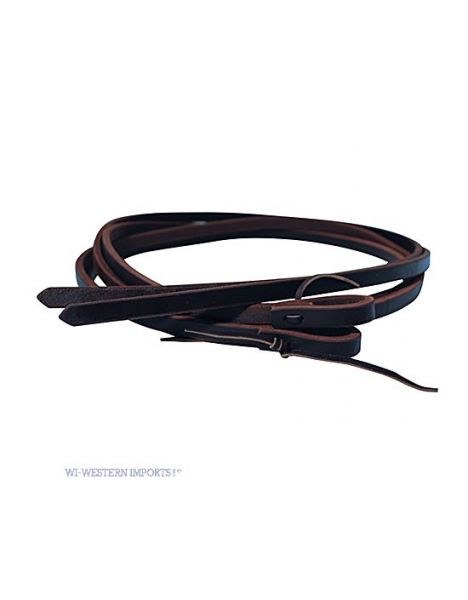 Ranchhand schwere Zügel geölt ca.13 mm breit (1/2" Heavy Oil Harness Split Reins)