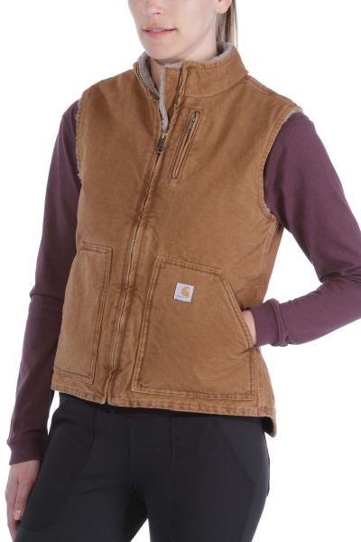 Carhartt Damen Weste Sandstone Mock Neck
