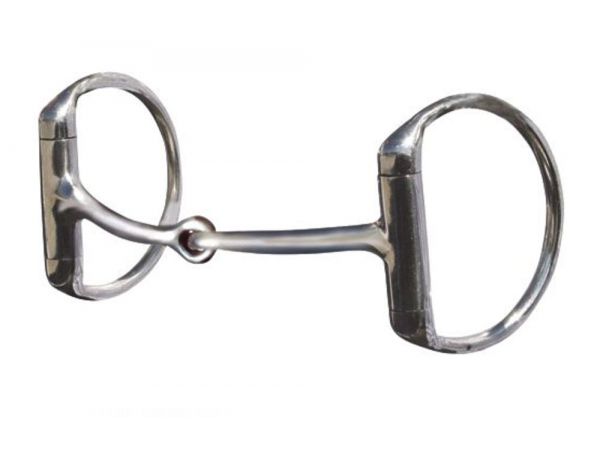 Gebiss Offset D-Ring Premium Snaffle Bit