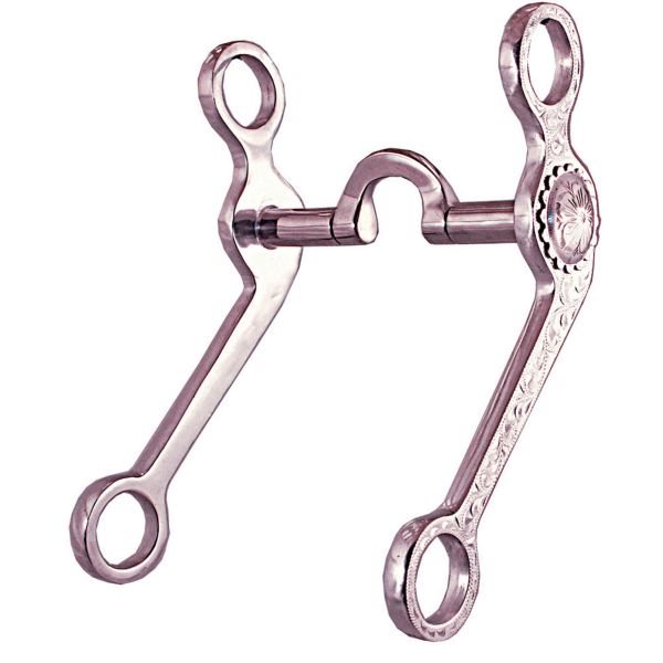 Shank Bit Robart Pinchless Low Port Grazing