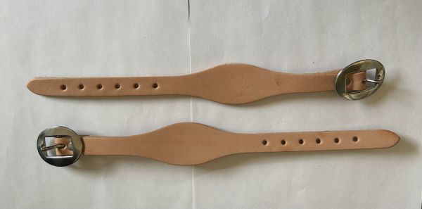 Hobble Strap Leder mit Edelstahlschnalle 2 Farben