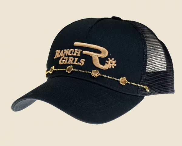 OSWSA Ranch Girls Cap `FLORY` black