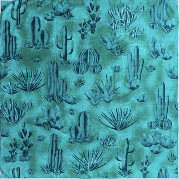 Seidentuch "Cactus Southwest"