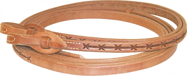 Schutz Brothers Premium Harness Quick Change Zügel Barbwire
