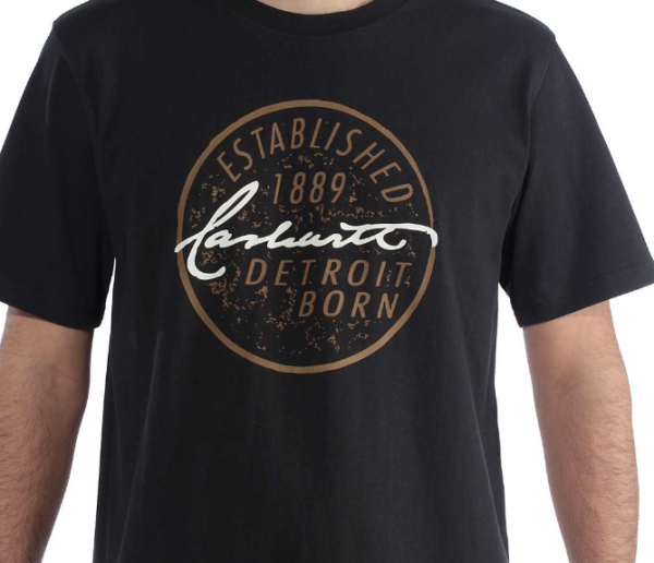 T-Shirt WORKWEAR DETROIT BORN LOGO SHORT-SLEEVE