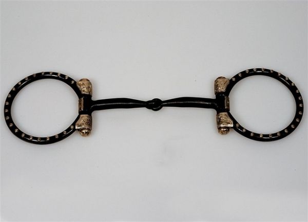 Gebiss D-Ring Snaffle BS Dots