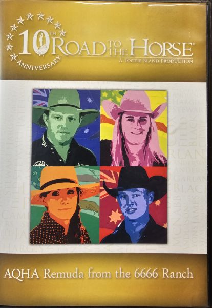 DVD 3er Set "Road to the Horse" AQHA Remuda from the 6666 Ranch