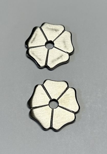 Ersatzsporenräder, Edelstahl/bruniert - versch.